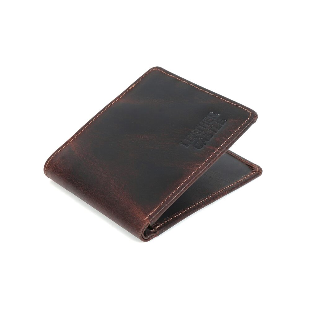 1008 Leather Bifold Wallet – Slim, Durable & Stylish Wallet with Coin